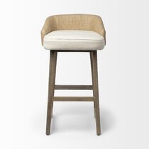 Low bar stools online with back